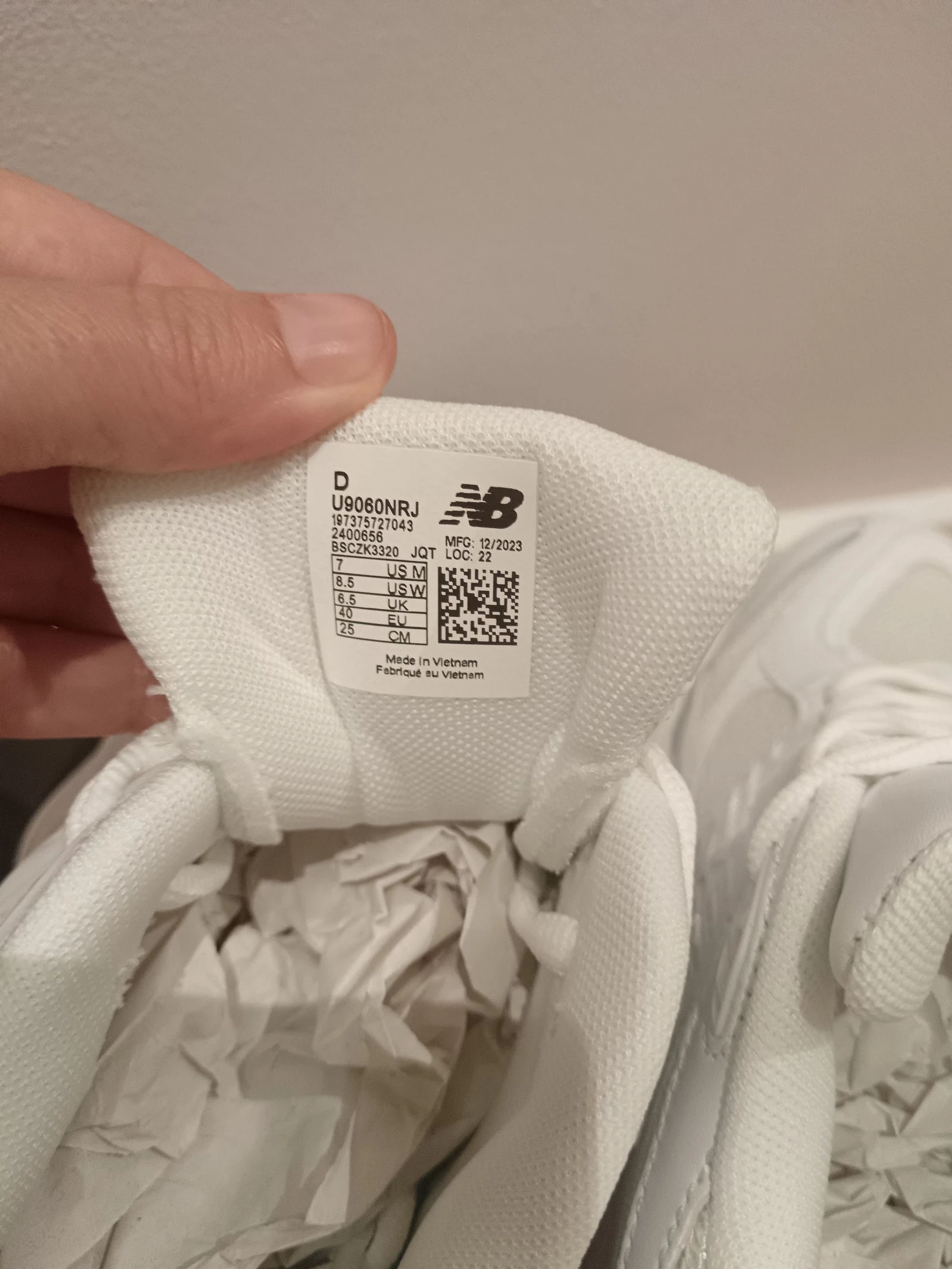 New Balance-sneakers, wit, 39 – photo 5